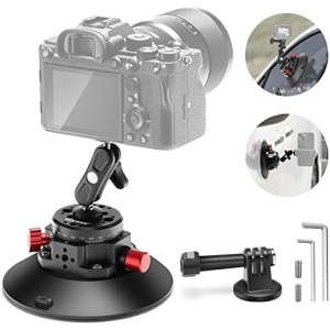 NEEWER 6"/15.2cm Camera Suction Cup Mount with Ball Head Magic Arm