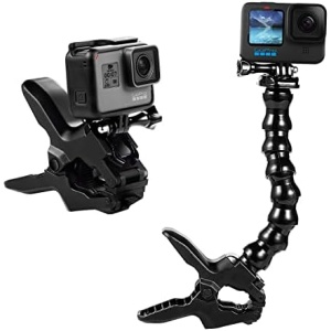 Suptig Jaws Flex Clamp Mount Gooseneck Mount for GoPro Hero 13 12 11
