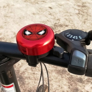 Bike Bell for Kids Boys Toddlers,Spiderman Spider Man Aluminum Bicycle Bell